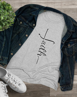 Faith Women's Triblend Tee