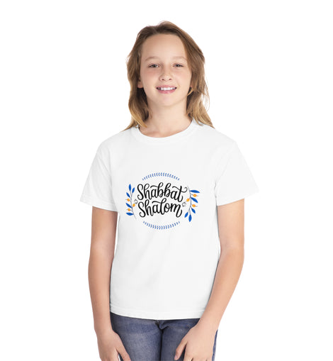 Shabbat Shalom Youth Midweight Tee
