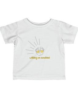 Walking On Sunshine Infant Fine Jersey Tee