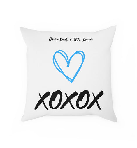 Blue Love Cushion
