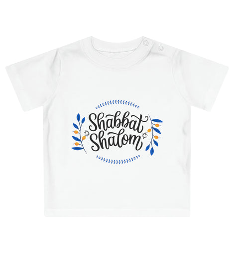 Shabbat Shalom Baby T-Shirt