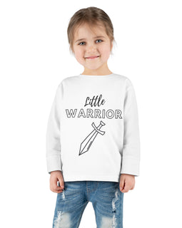 Little Warrior Toddler Long Sleeve Tee
