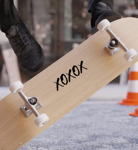 XOXOX Transparent Outdoor Stickers, Die-Cut, 1pcs
