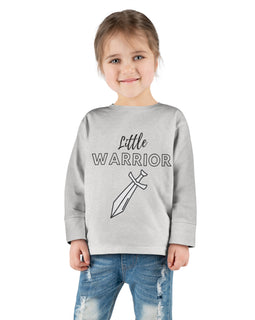 Little Warrior Toddler Long Sleeve Tee